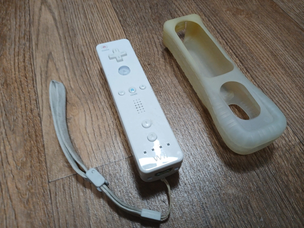닌텐도 Wii 리모컨 젤리케이스 건전지포함 이미지