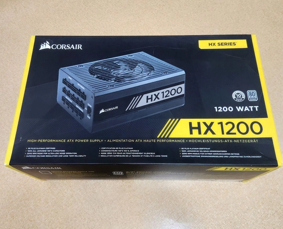 커세어 HX1200 파워 플래티넘 - 안심되는 중고거래