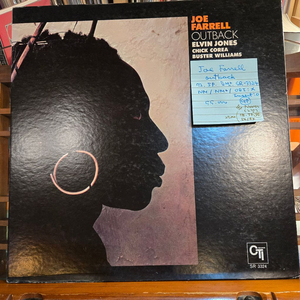 Joe Farrell.outback.72.JP.초반.NM/NM+.민트급LP 이미지