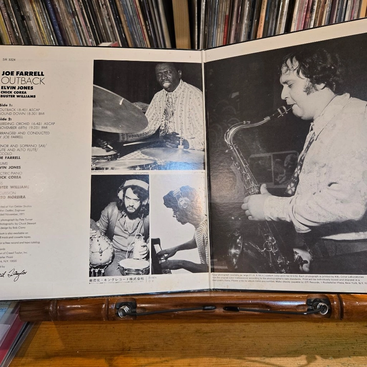 Joe Farrell.outback.72.JP.초반.NM/NM+.민트급LP 이미지
