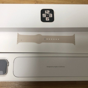 애플워치 se2 40mm GPS 배터리100% 스타라이트 풀박 이미지