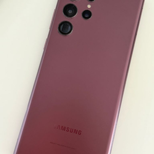 갤럭시 s22 울트라 버건디 256GB 이미지