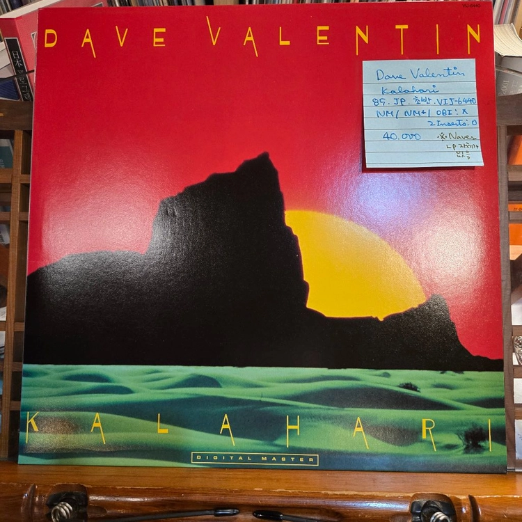 Dave Valentin.kalahari.85.JP.초반.NM/NM+.민트급LP 이미지