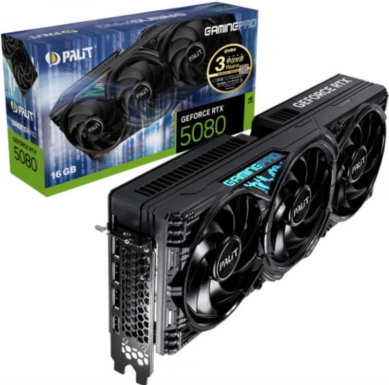 (미개봉) PALIT RTX 5080 GAMINGPRO D7 16GB - 안심되는 중고거래