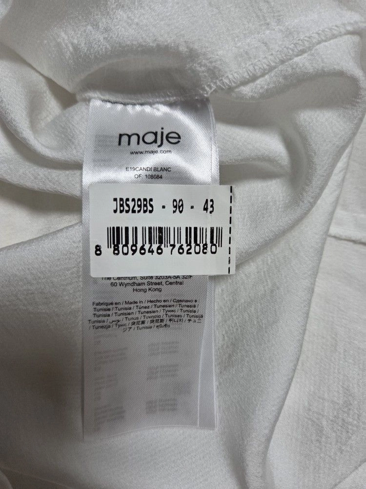 마쥬 maje 레이스 셔츠 블라우스 이미지