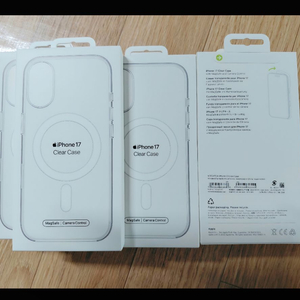 Apple정품) 아이폰17 맥세이프 클리어 케이스 (미개봉,새제품 이미지