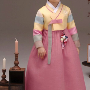 (새상품) 여아 아동 한복 6호 이미지