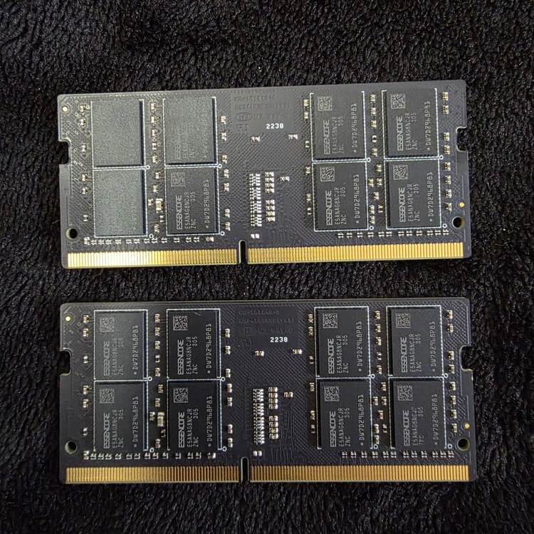 KLEVV DDR4 3200 32GB 2Rx8 노트북램 2개 / 총 64GB / 정상작동 이미지