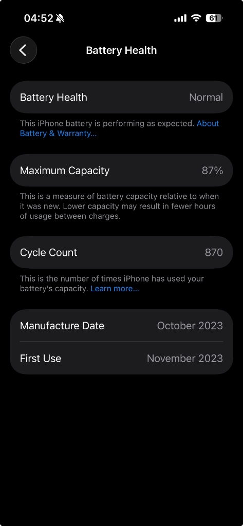아이폰15 프로 티타늄 256GB 이미지