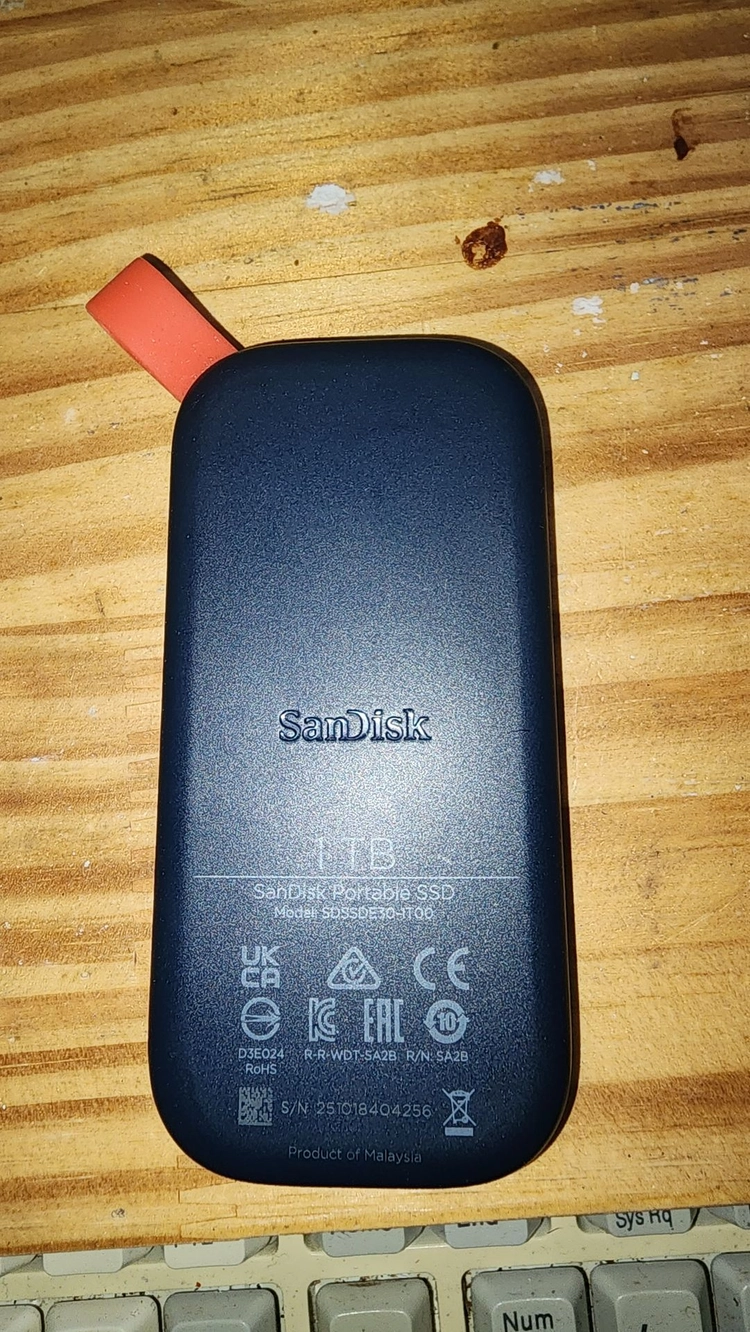 샌디스크 외장 SSD E30 1TB 이미지