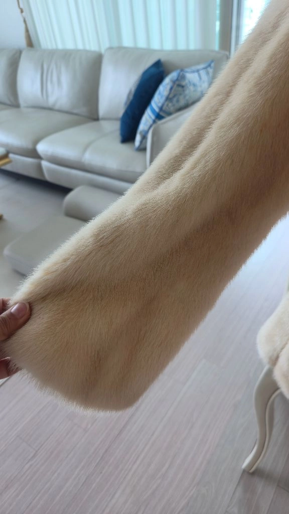 이태리 럭셔리 롱밍크 이미지