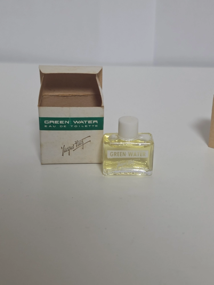 492. Jacques fath green water 그린 워터 미니어쳐 미니어처향수 이미지
