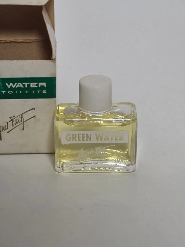 492. Jacques fath green water 그린 워터 미니어쳐 미니어처향수 이미지
