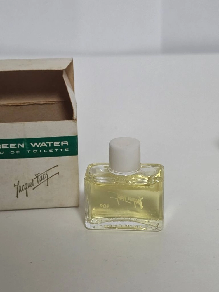 492. Jacques fath green water 그린 워터 미니어쳐 미니어처향수 이미지