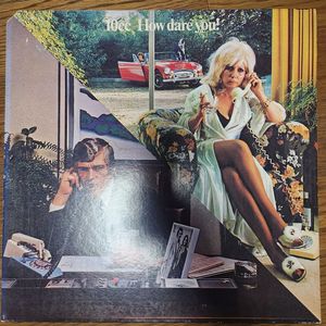 해외 수입 LP) 10cc - How dare you 레코드 이미지