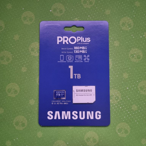 (안전)미개봉/정품/정발] 삼성 Pro Plus MicroSD Card 1TB / 마이크로SD 카드 이미지