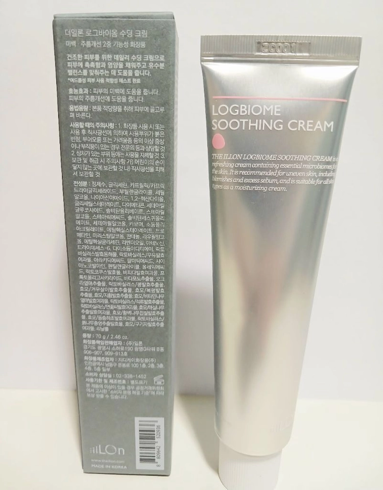 더일론 로그바이옴 수딩크림 70g / 유산균크림 이미지