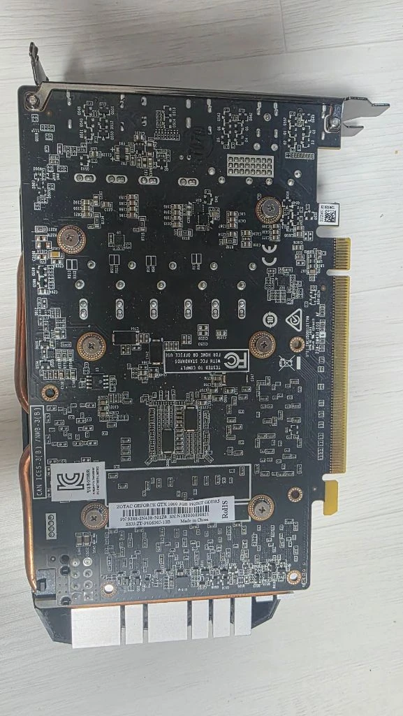 GTX 1060 3G 그래픽카드 이미지