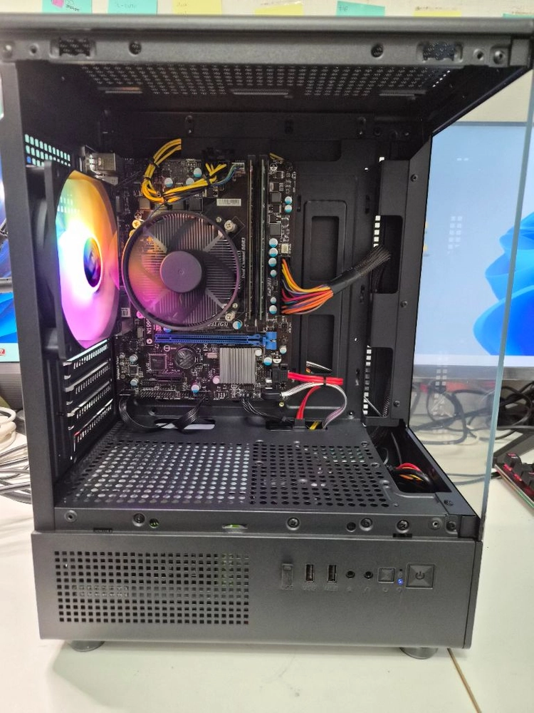블랙 어항 사무용 컴퓨터 본체 판매합니다(i7/8GB/120GB/500GB/WIN11) #63 이미지