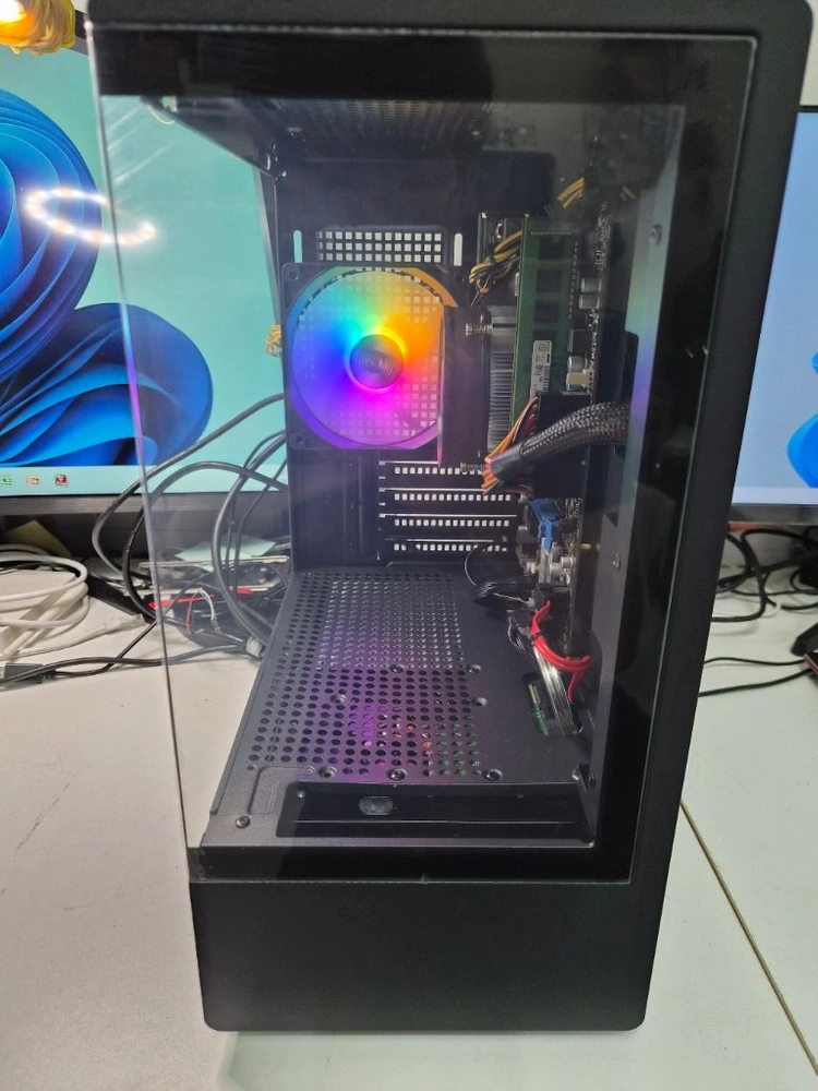 블랙 어항 사무용 컴퓨터 본체 판매합니다(i7/8GB/120GB/500GB/WIN11) #63 이미지