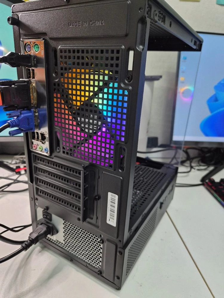 블랙 어항 사무용 컴퓨터 본체 판매합니다(i7/8GB/120GB/500GB/WIN11) #63 이미지