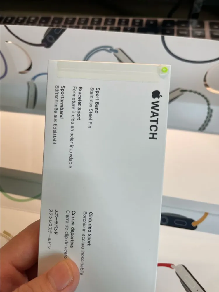 애플워치 8 스테인리스 실버 45mm 이미지