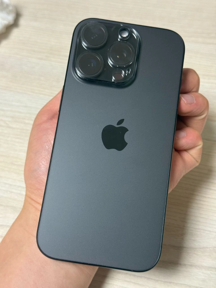 (급처) iPhone 16 Pro 256GB Black Titanium 배터리 성능 96% 교신 가능 이미지