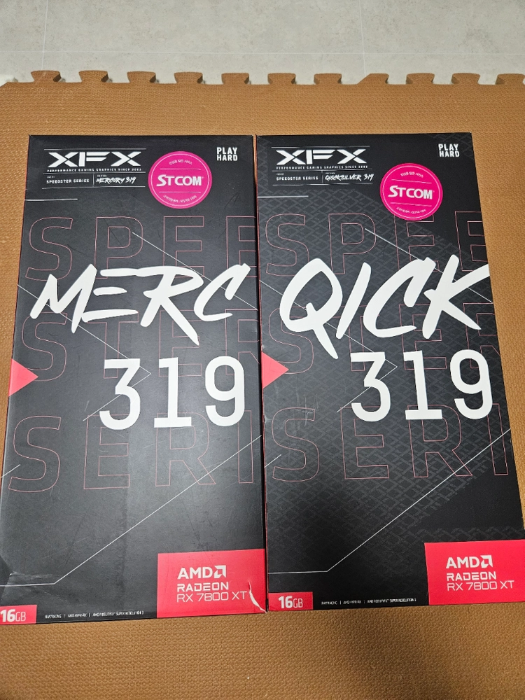 XFX RX7800XT MERC 319 팝니다 - 안심되는 중고거래