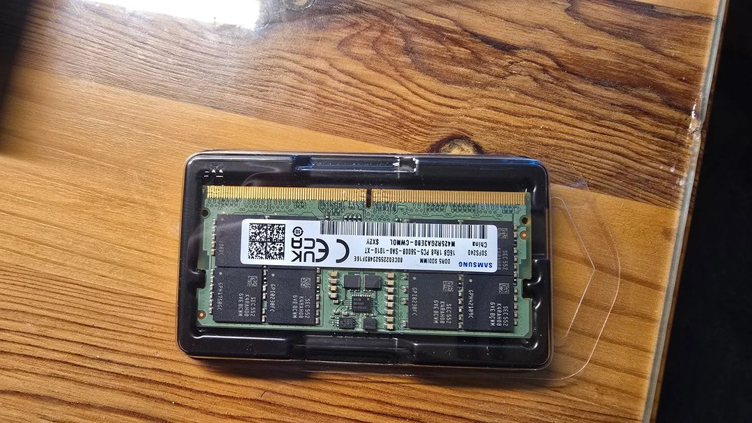 삼성 ddr5 5600mhz(mt/s) 16gb 신품2개. 이미지