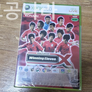 XBOX 위닝 일레븐 10 미개봉 이미지