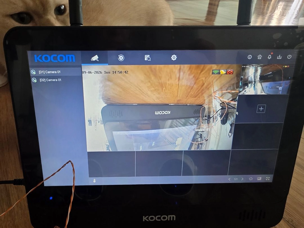 CCTV 보안카메라 세트 이미지