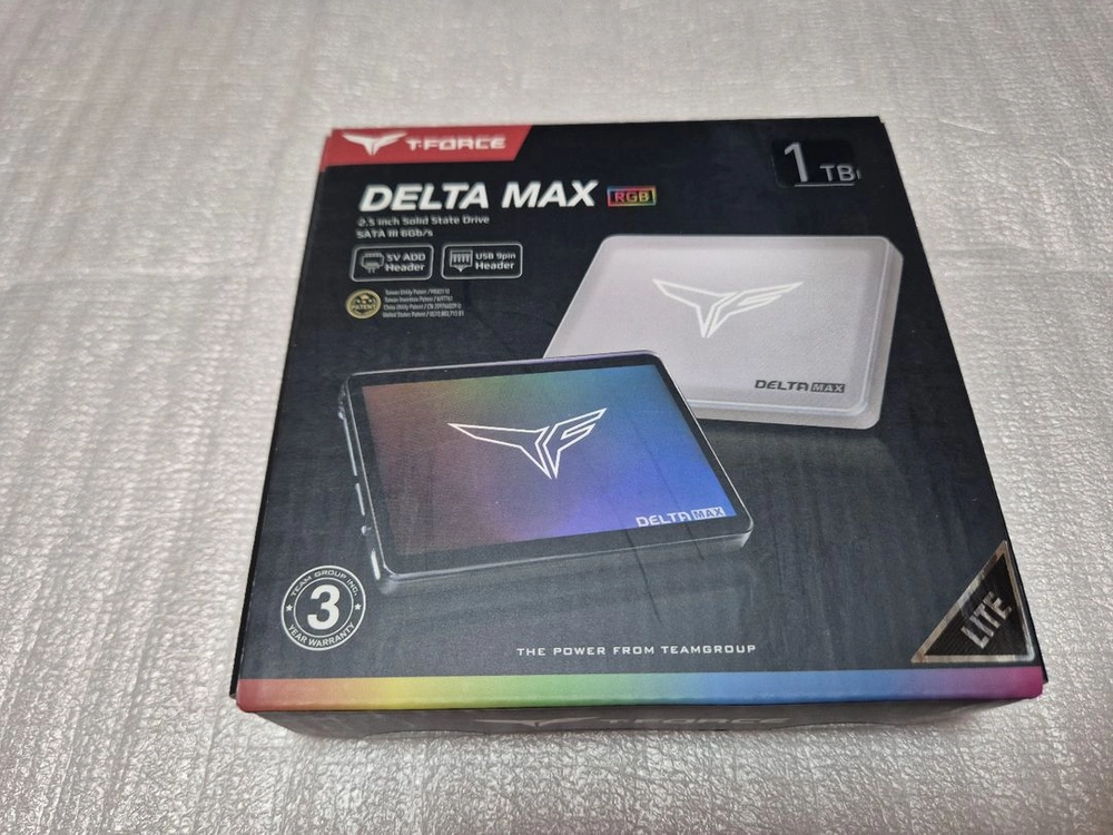팀그룹 T-포스 델타 맥스 RGB/SSD(1TB)/화이트 에디션(미개봉) - 안심되는 중고거래 3
