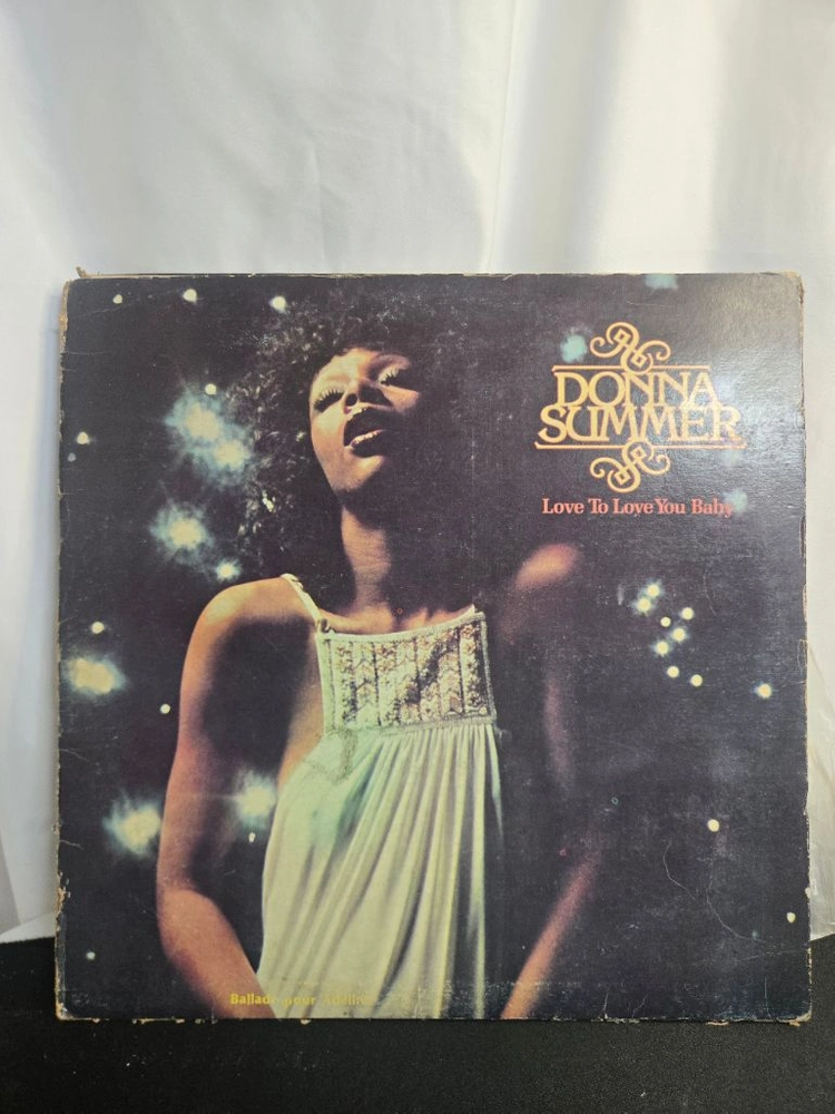 도나서머 LP 엘피 Love To Love You Baby 1975 올드팝 디스코 레코드판 이미지