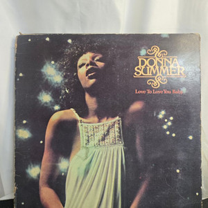 도나서머 LP 엘피 Love To Love You Baby 1975 올드팝 디스코 레코드판 이미지