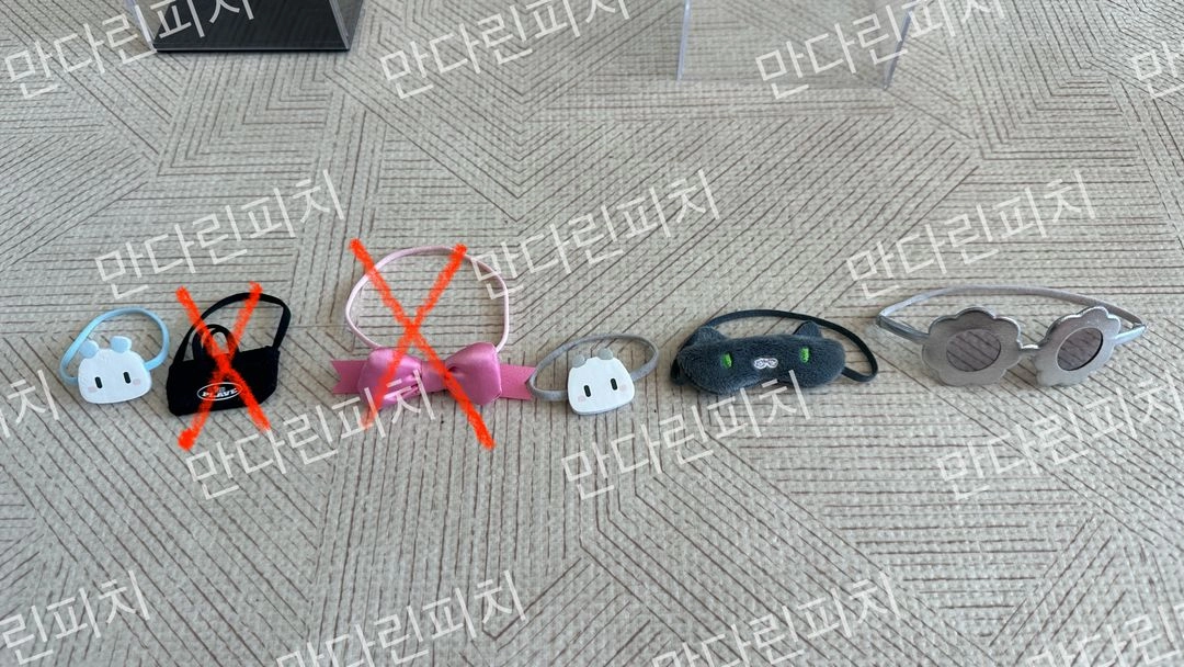 플레이브 공식 뿌 인형 앨범 / 므메미무 인형 / 동물 모자 / 과일 모자 + 가방 (굿즈/MD) 이미지