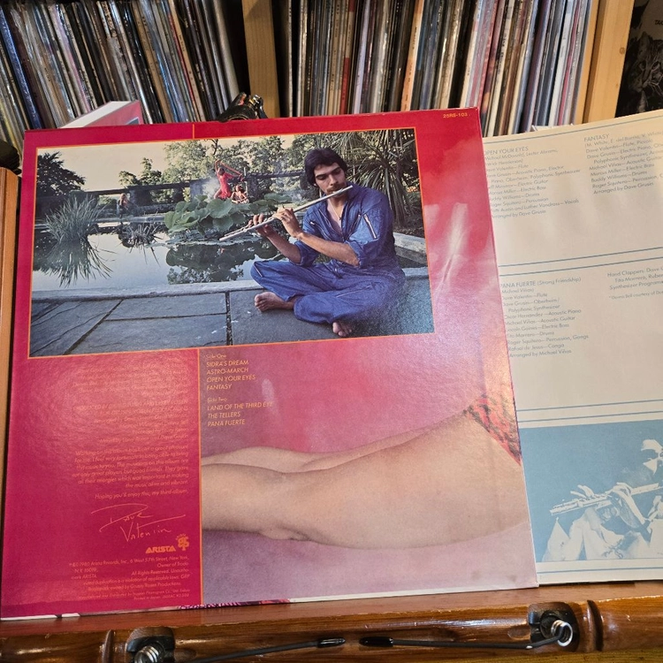 Dave Valentin.land of the third eye.80.JP.초반.NM/NM+.민트급LP 이미지