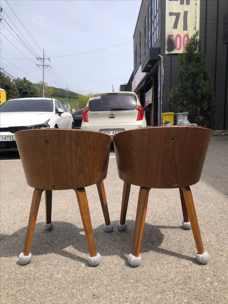 카페의자 원형의자 10개 이미지