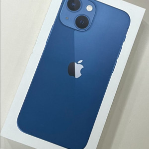 아이폰 13 미니 블루 128GB(박스, 쇼핑백 포함) 이미지