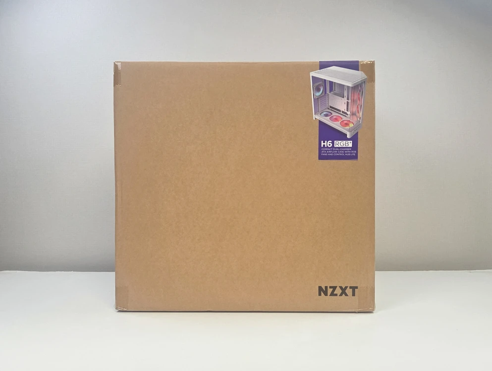 NZXT H6 RGB Plus 화이트 어항 케이스 이미지