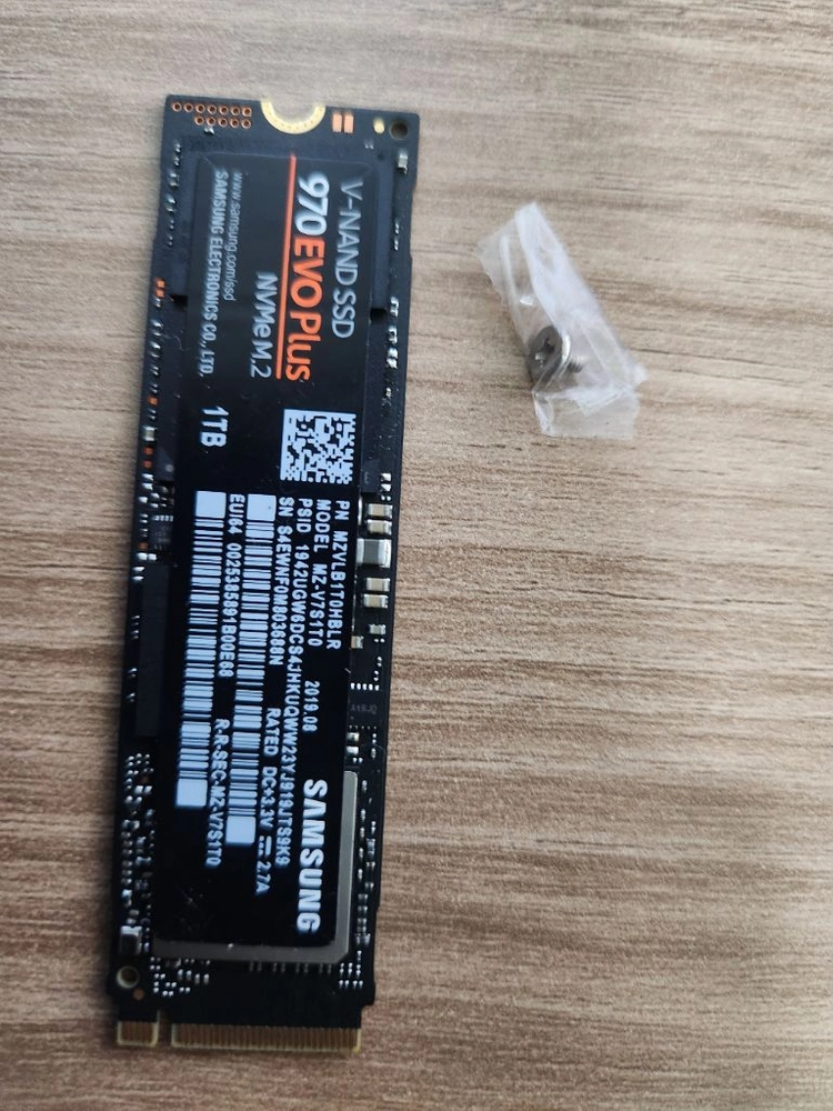 택포) 삼성 ssd 970 evo plus nvme 1TB 이미지