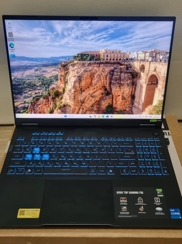 ASUS TUF Gaming F16 게이밍 노트북(i5-13450hx,5050,16g,512ssd) - 안심되는 중고거래
