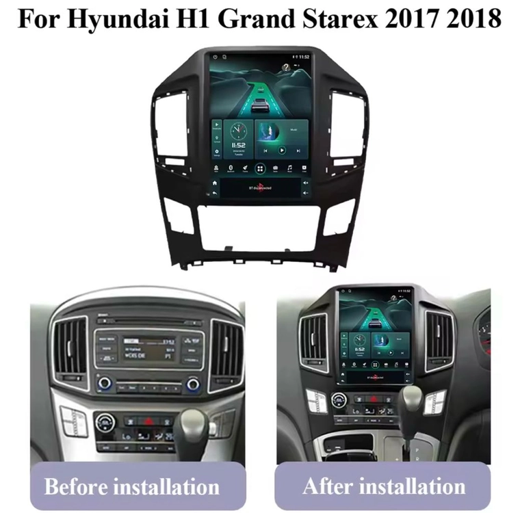 현대 스타렉스 H1 2017-2018년형 네비게이션 셋트 이미지