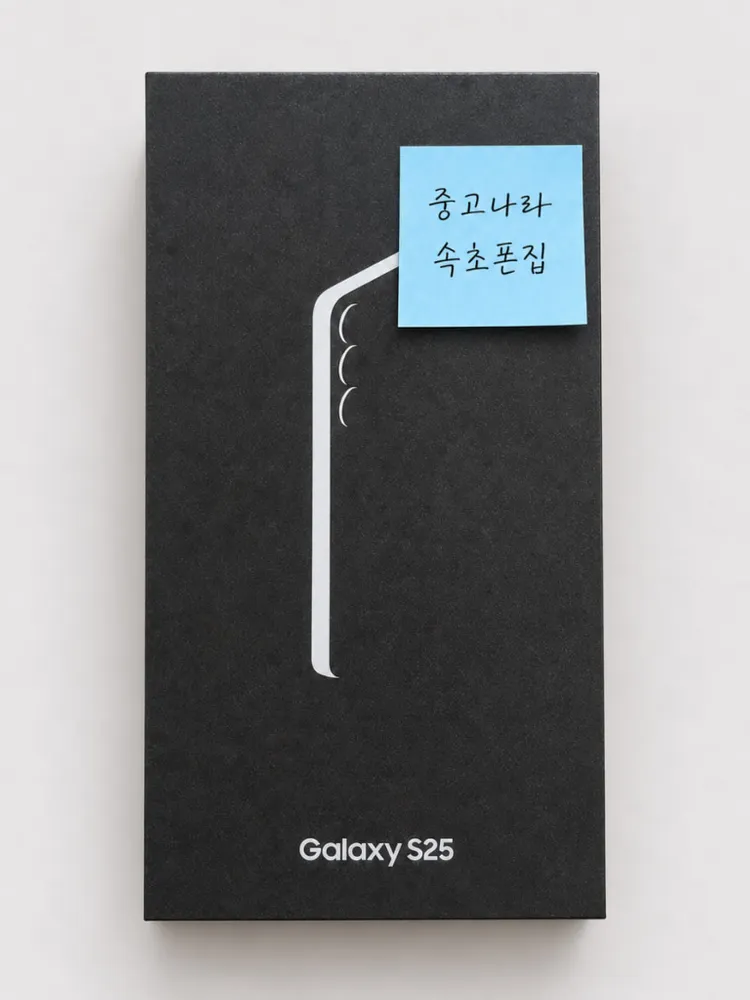 갤럭시S25 자급제 미개봉 - 안심되는 중고거래