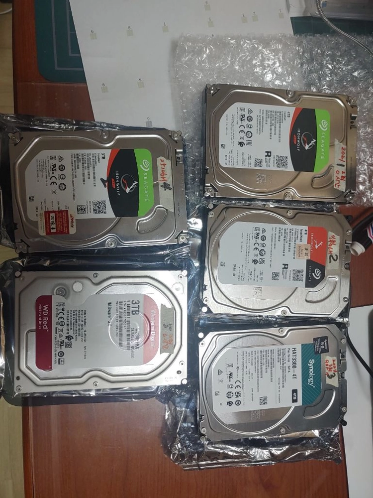 NAS HDD 4tb (아이언울프 NAS용 하드) 이미지