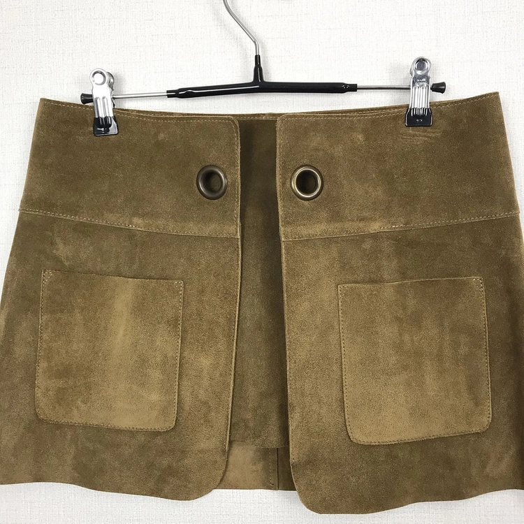이자벨마랑 Isabel Marant 미니 스웨이드 스커트 여성36 이미지