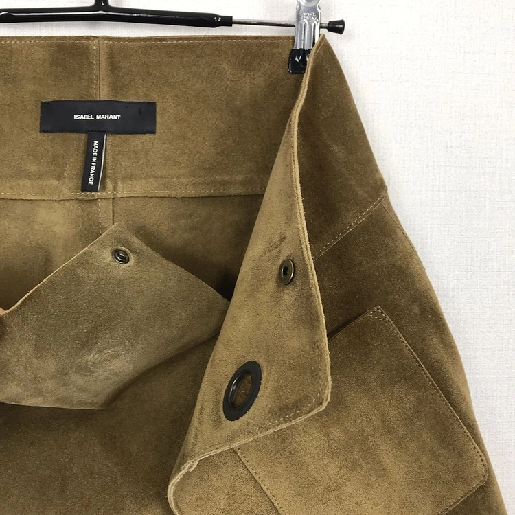 이자벨마랑 Isabel Marant 미니 스웨이드 스커트 여성36 이미지