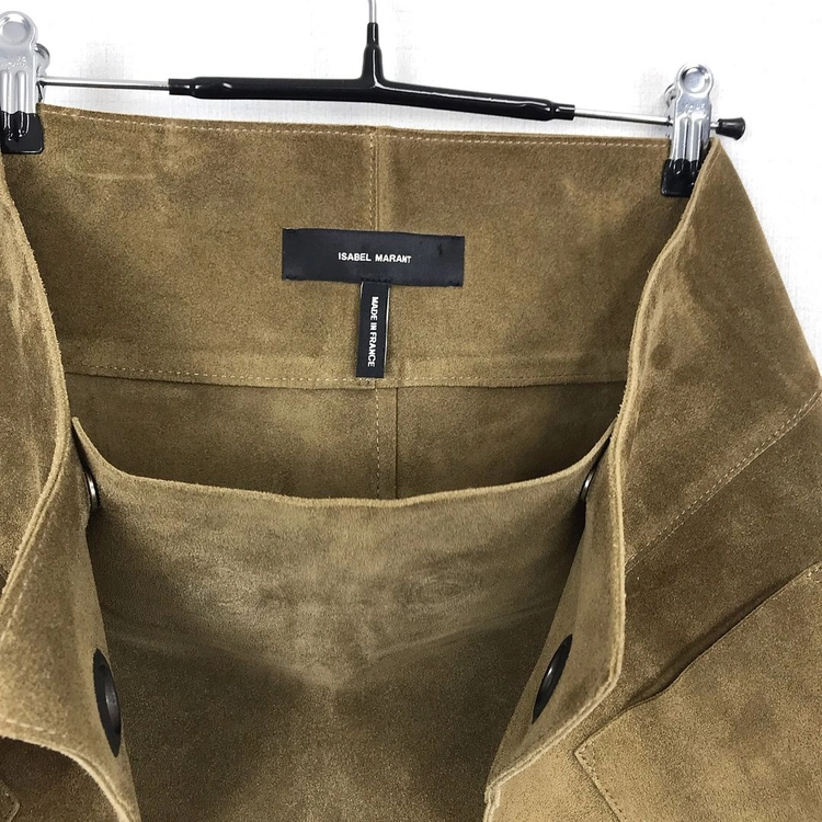 이자벨마랑 Isabel Marant 미니 스웨이드 스커트 여성36 이미지
