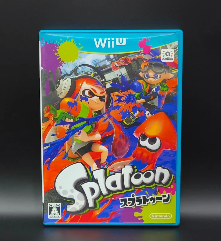 위유, Wii U 일판 스플래툰 형형색색 물감총으로 대전 이미지