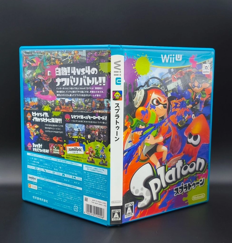 위유, Wii U 일판 스플래툰 형형색색 물감총으로 대전 이미지