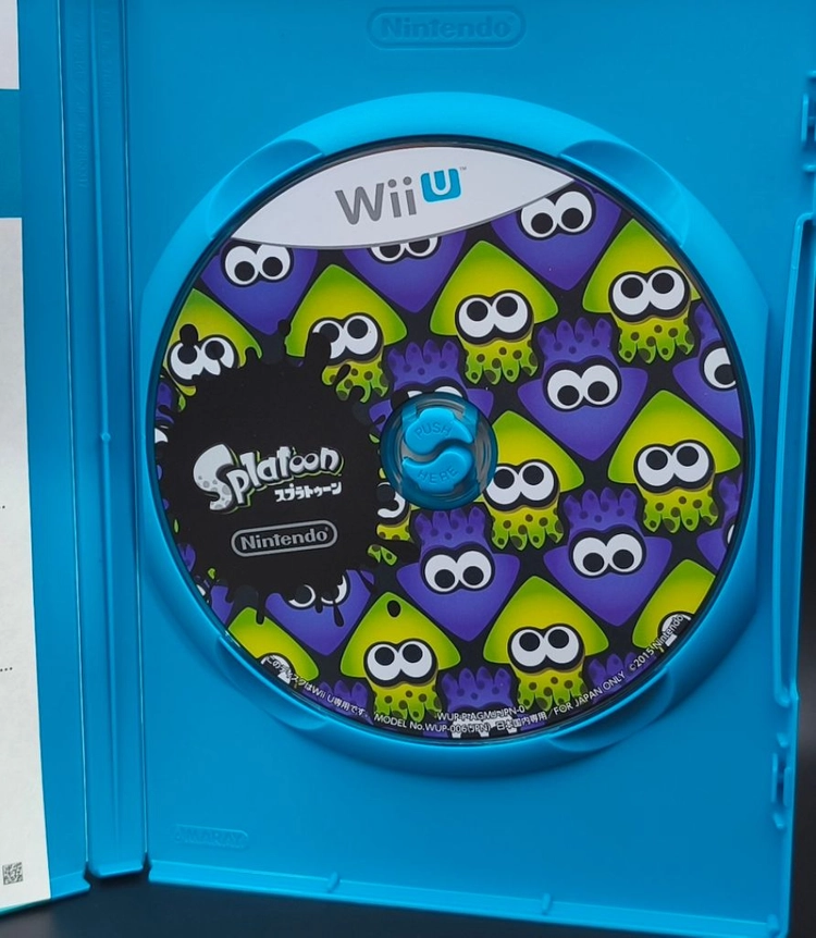 위유, Wii U 일판 스플래툰 형형색색 물감총으로 대전 이미지
